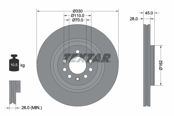 Brake Disc (92315903)