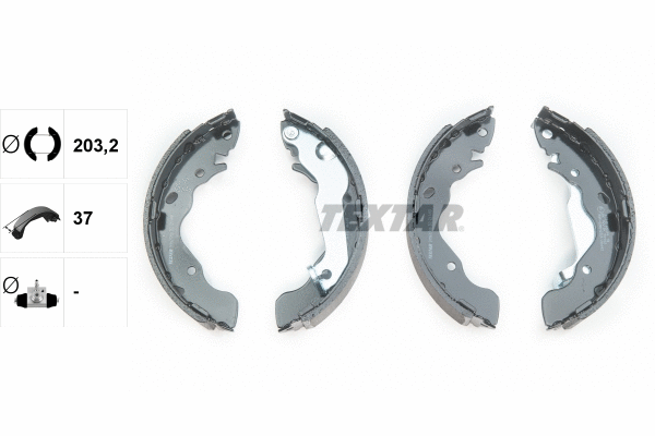 Brake Shoe Set (91061700)