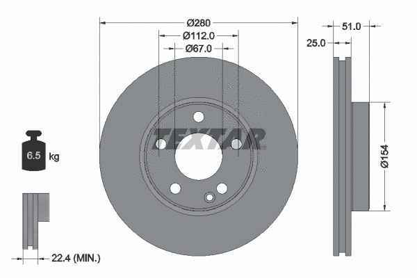 Brake Disc (92257005)