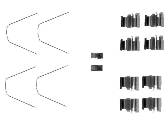 Accessory Kit, disc brake pad (82062000)