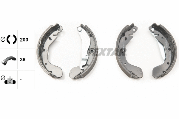 Brake Shoe Set (91079900)