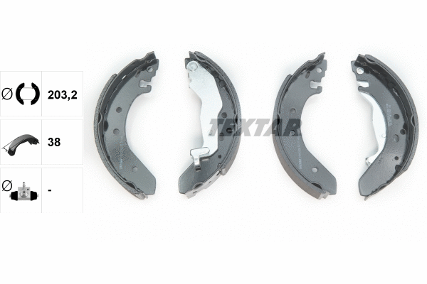 Brake Shoe Set (91043900)