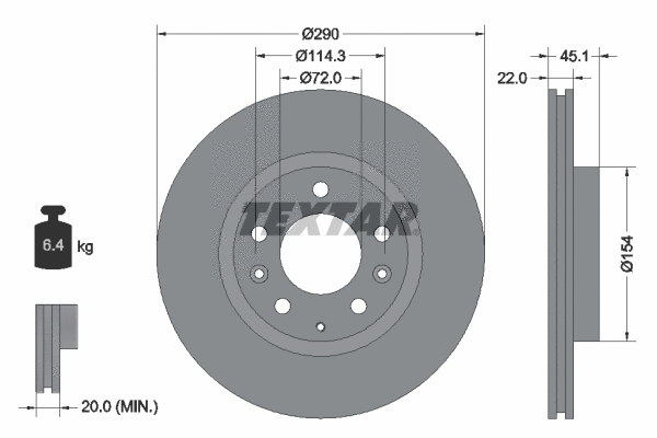 Brake Disc (92175603)