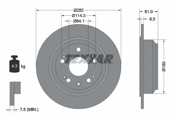 Brake Disc (92165800)