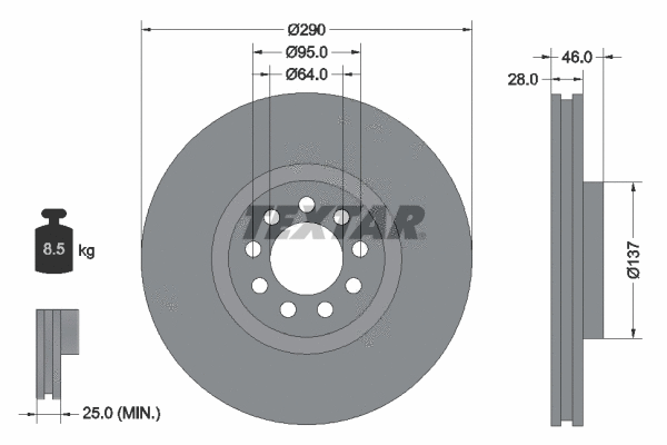 Brake Disc (92155700)