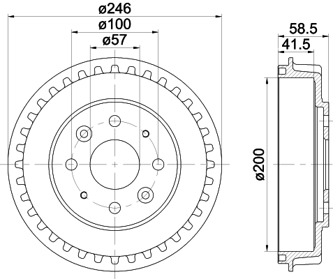 Brake Drum (94028700)