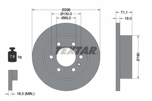 Brake Disc (92301103)