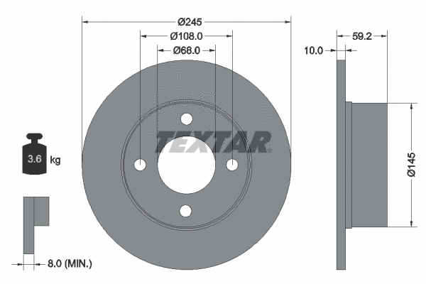 Brake Disc (92026100)
