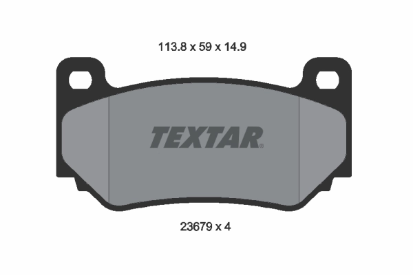 Brake Pad Set, disc brake (2367901)