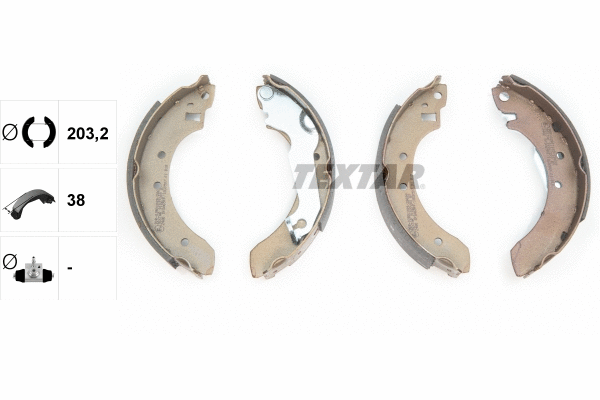 Brake Shoe Set (91027200)
