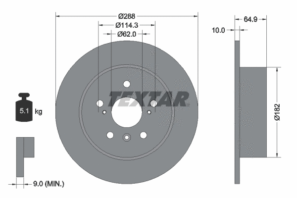 Brake Disc (92117000)