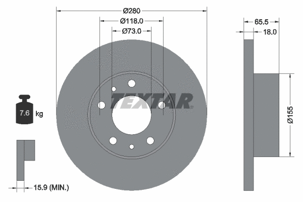 Brake Disc (92073700)