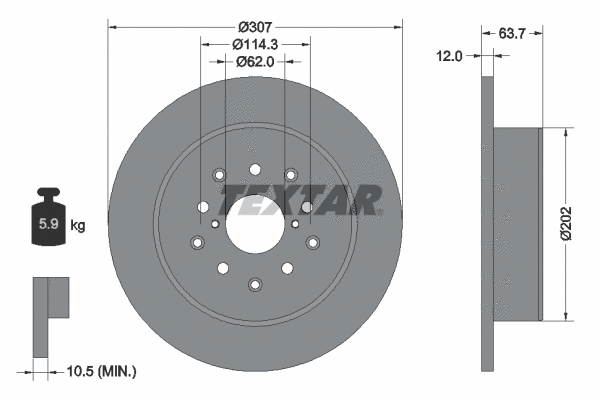 Brake Disc (92170803)