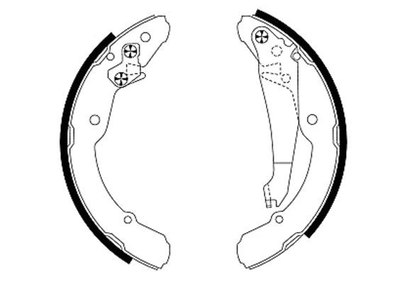 Brake Shoe Set (91052400)