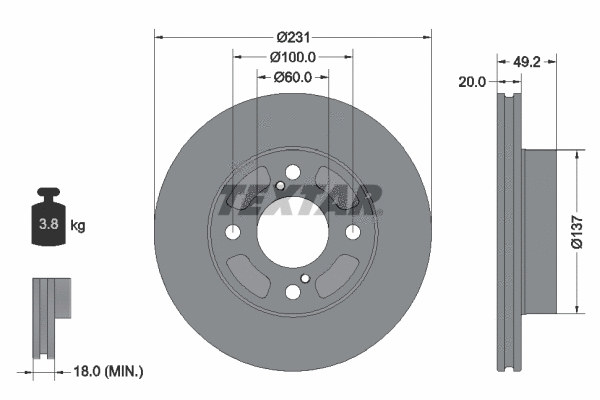 Brake Disc (92314003)
