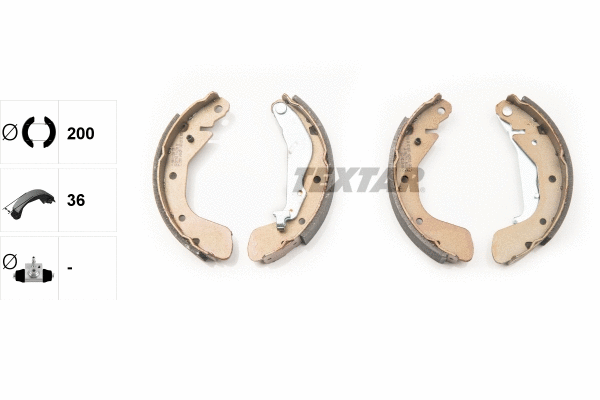 Brake Shoe Set (91062500)