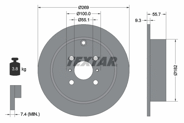 Brake Disc (92126200)