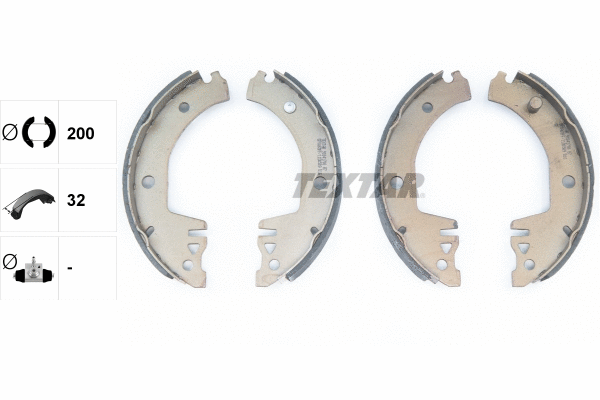 Brake Shoe Set (91041700)
