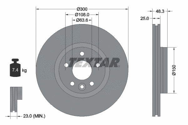 Brake Disc (92255703)