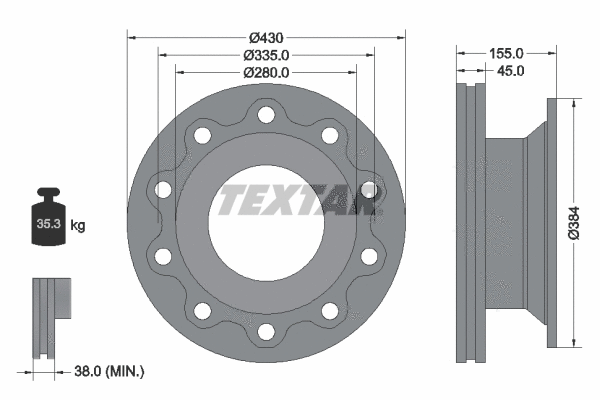 Brake Disc (93102000)