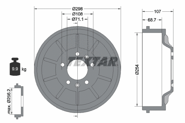 Brake Drum (94032900)