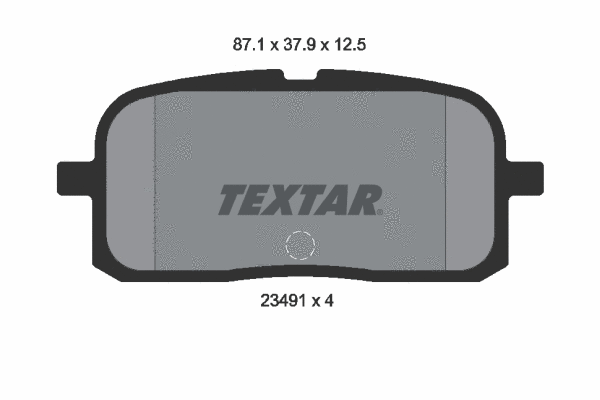 Brake Pad Set, disc brake (2349101)