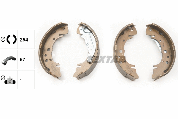 Brake Shoe Set (91070400)