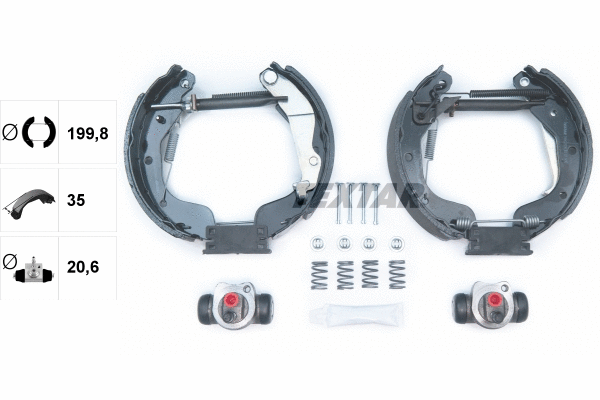 Brake Shoe Set (84062501)