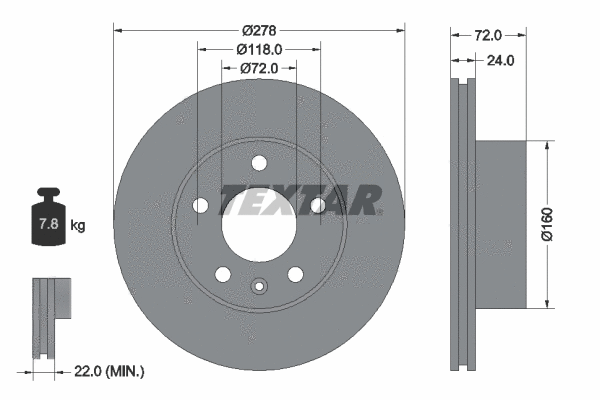 Brake Disc (93191100)