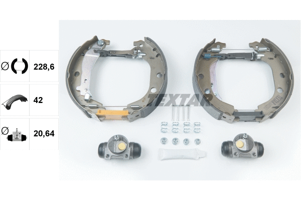 Brake Shoe Set (84052601)