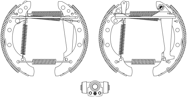 Brake Shoe Set (84018302)