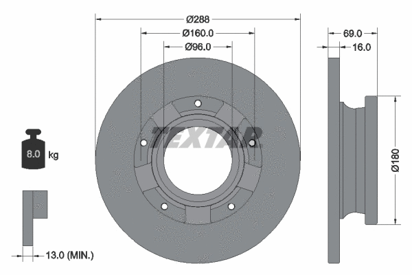 Brake Disc (92316903)