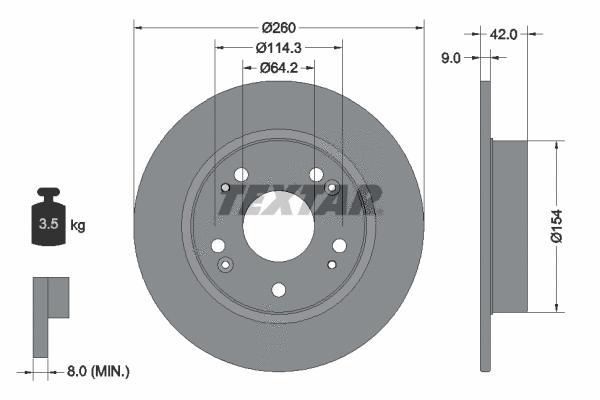 Brake Disc (92164303)