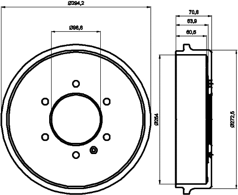 Brake Drum (94015500)