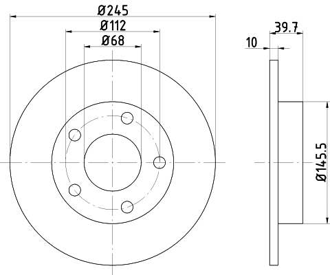 Brake Disc (92068200)