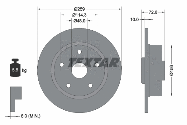 Brake Disc (92078800)