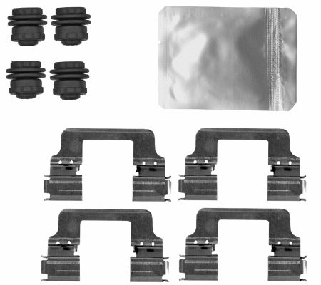 Accessory Kit, disc brake pad (82547000)