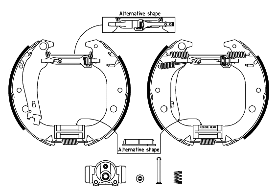 Brake Shoe Set (84059900)