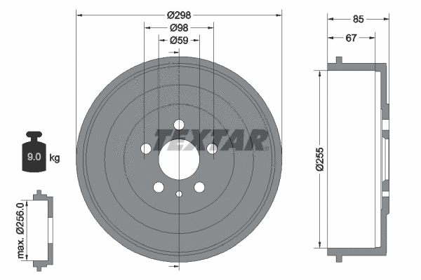 Brake Drum (94015000)