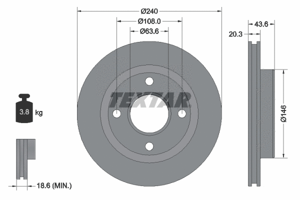 Brake Disc (92294703)