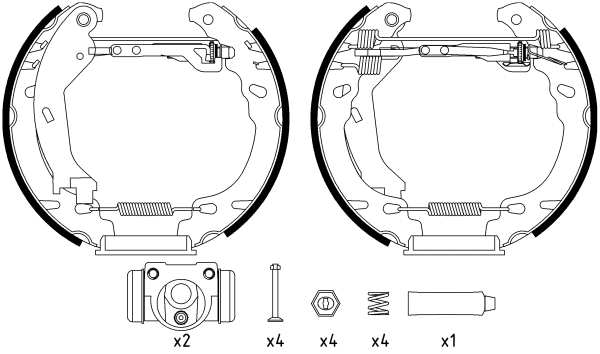 Brake Shoe Set (84064600)