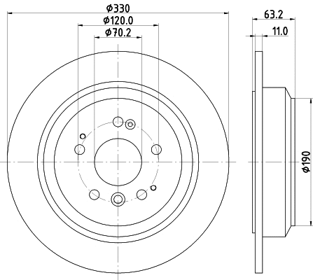 Brake Disc (92298303)