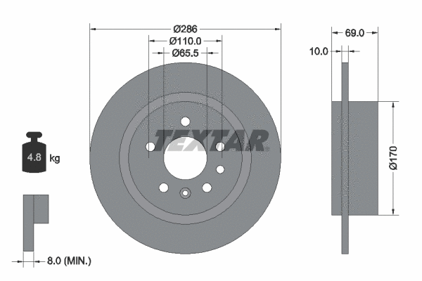 Brake Disc (92100200)