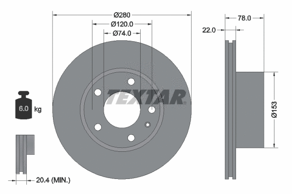 Brake Disc (92013800)
