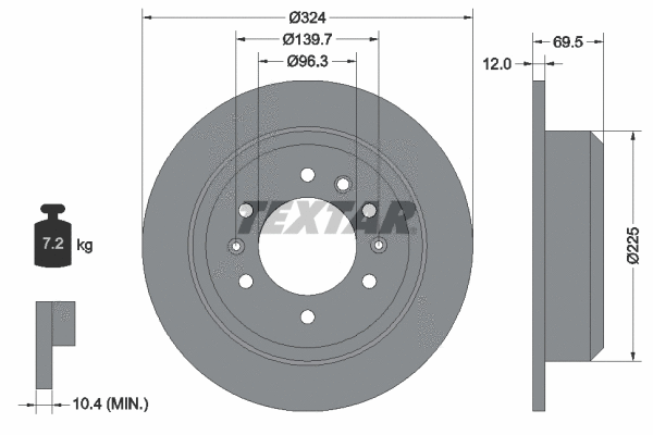 Brake Disc (92161800)
