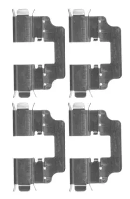 Accessory Kit, disc brake pad (82506600)