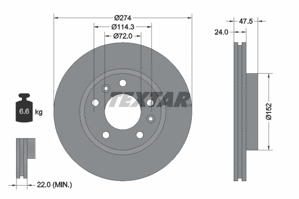 Brake Disc (92114900)