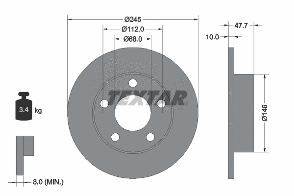Brake Disc (92088500)