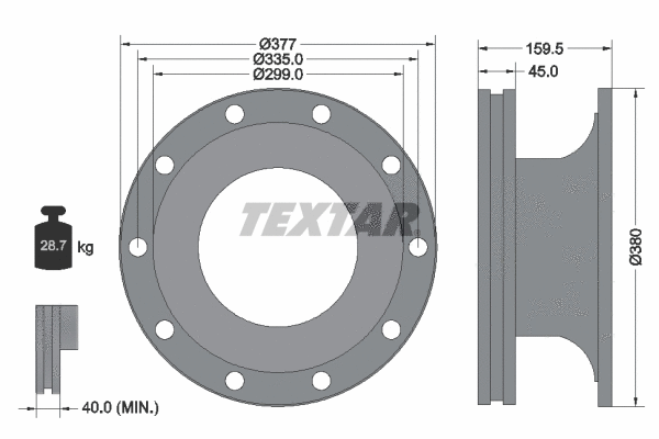 Brake Disc (93126900)