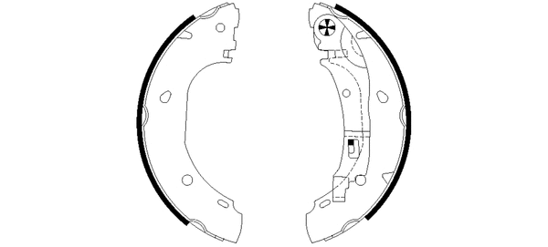 Brake Shoe Set (91060900)